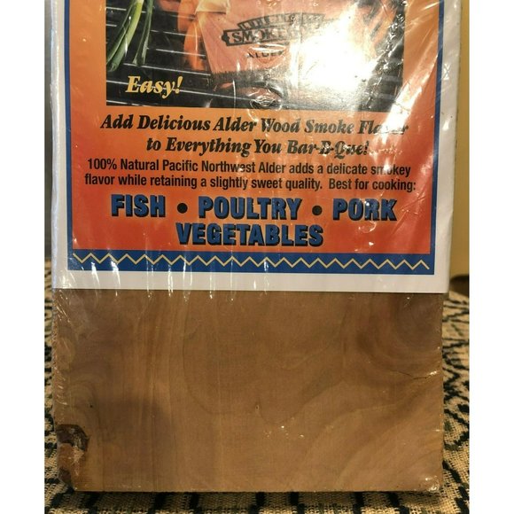New Luhr Jensen Smokehouse ALDER Wood Grilling Planks, set of 3 - Picture 3 of 5